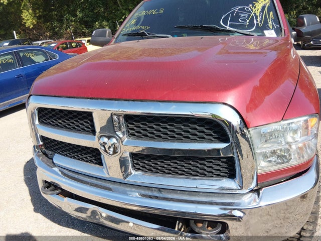 45801063 :رقم المزاد ، 3C6UR5DL8DG543288 vin ، 2013 Ram 2500 Slt مزاد بيع