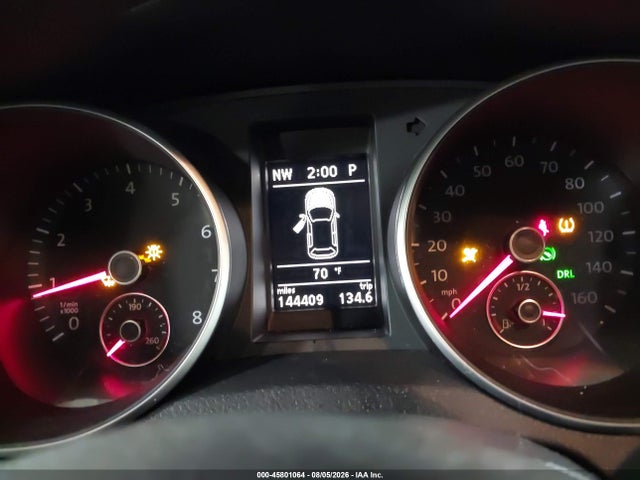 2012 Volkswagen Golf 2.5l 4-door მანქანა იყიდება აუქციონზე, vin: WVWDA7AJXCW287072, აუქციონის ნომერი: 45801064