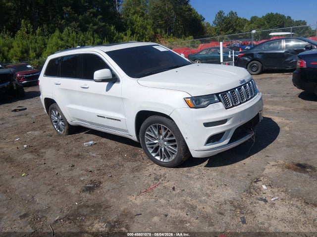 2017 Jeep Grand Cherokee Summit მანქანა იყიდება აუქციონზე, vin: 1C4RJEJGXHC614660, აუქციონის ნომერი: 45801078