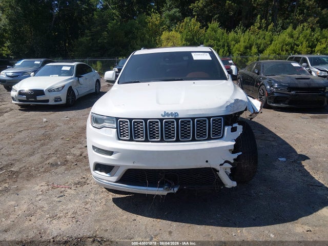 2017 Jeep Grand Cherokee Summit მანქანა იყიდება აუქციონზე, vin: 1C4RJEJGXHC614660, აუქციონის ნომერი: 45801078