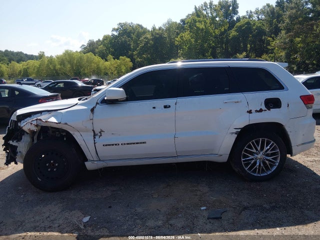 2017 Jeep Grand Cherokee Summit მანქანა იყიდება აუქციონზე, vin: 1C4RJEJGXHC614660, აუქციონის ნომერი: 45801078