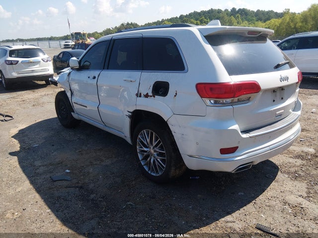 2017 Jeep Grand Cherokee Summit მანქანა იყიდება აუქციონზე, vin: 1C4RJEJGXHC614660, აუქციონის ნომერი: 45801078