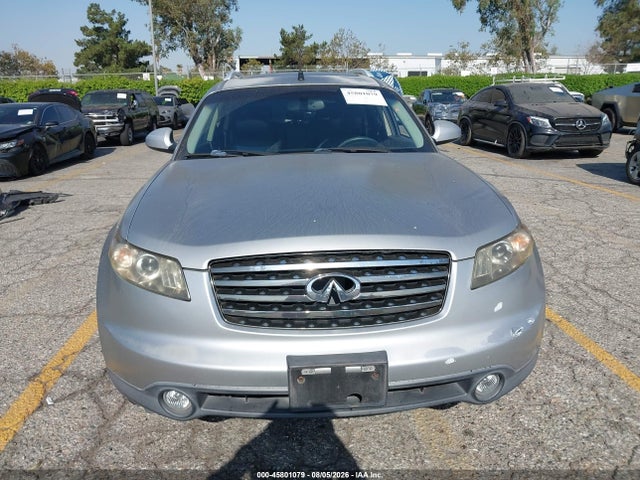45801079 :رقم المزاد ، JNRAS08U85X104739 vin ، 2005 Infiniti Fx35 مزاد بيع