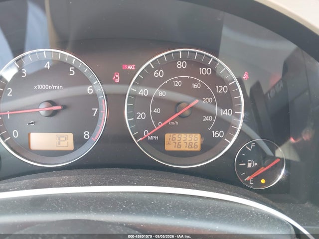 45801079 :رقم المزاد ، JNRAS08U85X104739 vin ، 2005 Infiniti Fx35 مزاد بيع