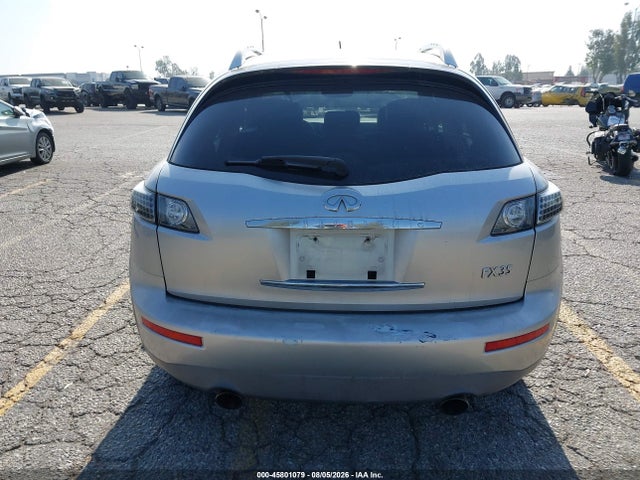 45801079 :رقم المزاد ، JNRAS08U85X104739 vin ، 2005 Infiniti Fx35 مزاد بيع