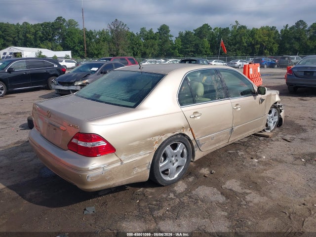 2004 Lexus Ls 430 მანქანა იყიდება აუქციონზე, vin: JTHBN36F340172034, აუქციონის ნომერი: 45801099