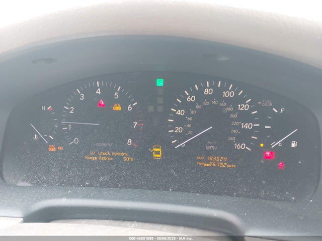 2004 Lexus Ls 430 მანქანა იყიდება აუქციონზე, vin: JTHBN36F340172034, აუქციონის ნომერი: 45801099