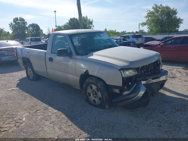 45801129 :رقم المزاد ، 1GCEC14X36Z161294 vin ، 2006 Chevrolet Silverado 1500 Work Truck مزاد بيع