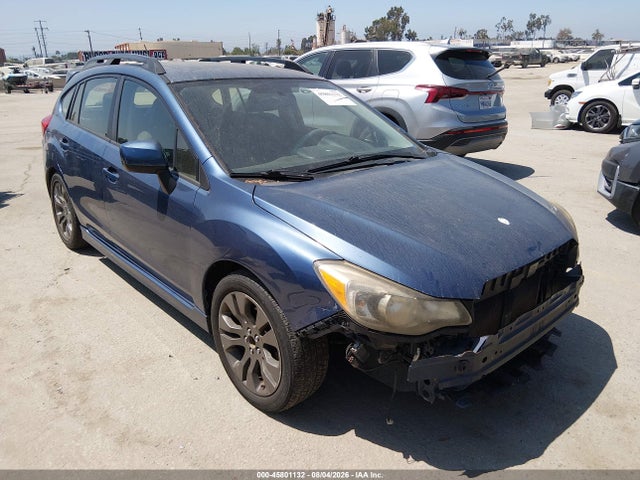 45801132 :رقم المزاد ، JF1GPAU69DH200838 vin ، 2013 Subaru Impreza 2.0i Sport Limited مزاد بيع