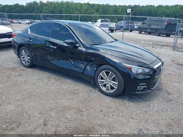 2014 Infiniti Q50 Premium მანქანა იყიდება აუქციონზე, vin: JN1BV7AR9EM684419, აუქციონის ნომერი: 45801173