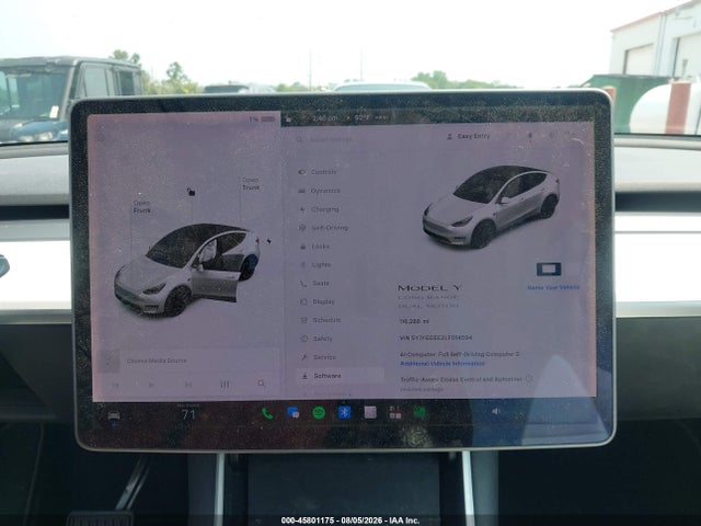 45801175 :رقم المزاد ، 5YJYGDEE2LF014594 vin ، 2020 Tesla Model Y Long Range Dual Motor All-wheel Drive مزاد بيع