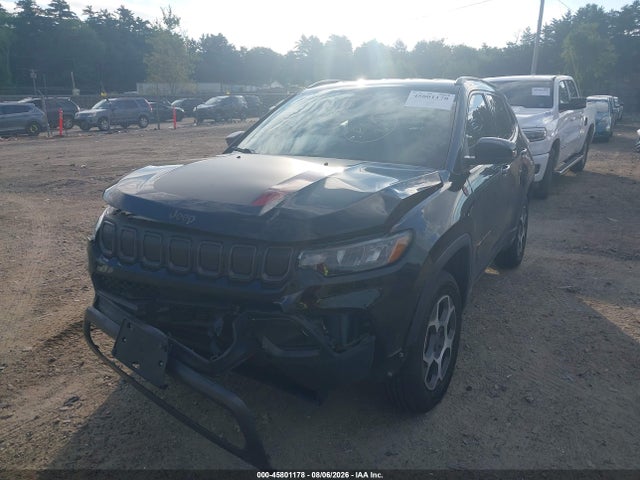 Aukcja sprzedaży 2022 Jeep Compass Trailhawk 4x4, vin: 3C4NJDDB3NT236643, numer aukcji: 45801178