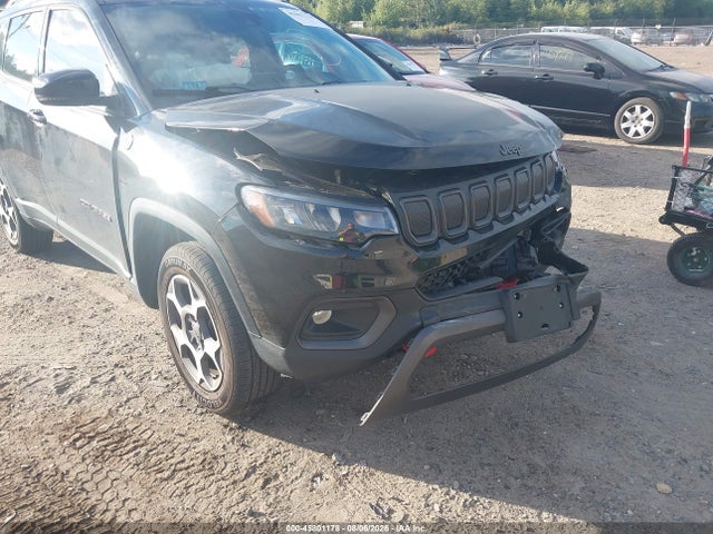 Aukcja sprzedaży 2022 Jeep Compass Trailhawk 4x4, vin: 3C4NJDDB3NT236643, numer aukcji: 45801178
