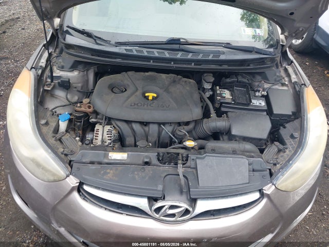 Продаж на аукціоні авто 2012 Hyundai Elantra Gls, vin: 5NPDH4AE0CH141234, номер лоту: 45801191