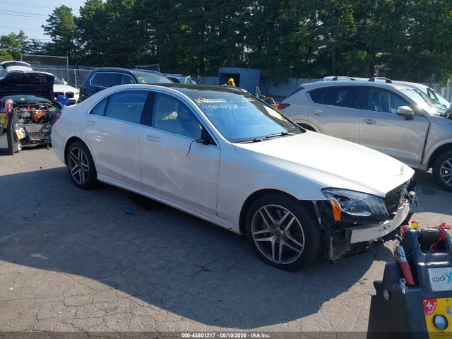 45801217 :رقم المزاد ، WDDUG8GB4KA462115 vin ، 2019 Mercedes-benz S 560 4matic مزاد بيع