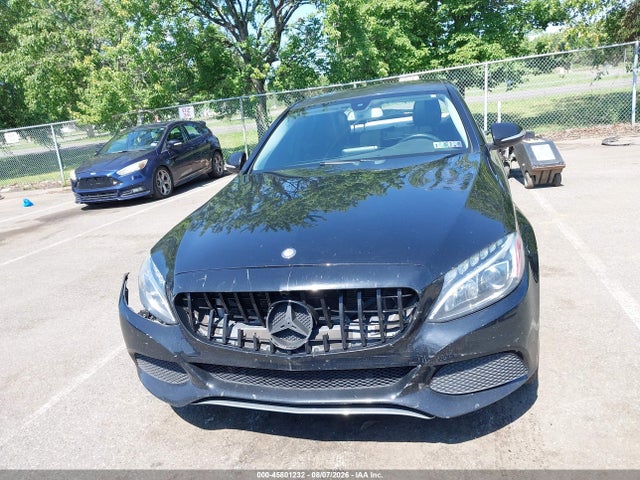 45801232 :رقم المزاد ، 55SWF4KB2FU032486 vin ، 2015 Mercedes-benz C 300 4matic مزاد بيع