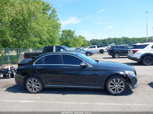 45801232 :رقم المزاد ، 55SWF4KB2FU032486 vin ، 2015 Mercedes-benz C 300 4matic مزاد بيع
