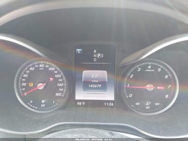 45801232 :رقم المزاد ، 55SWF4KB2FU032486 vin ، 2015 Mercedes-benz C 300 4matic مزاد بيع