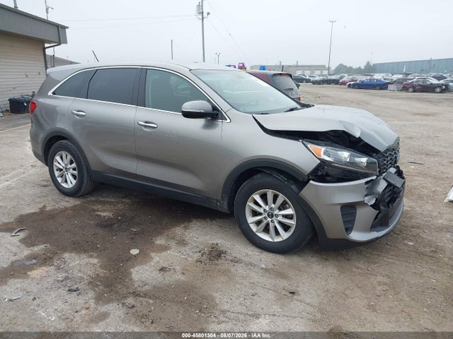 45801304 :رقم المزاد ، 5XYPG4A56KG487021 vin ، 2019 Kia Sorento 3.3l Lx مزاد بيع
