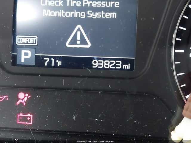 45801304 :رقم المزاد ، 5XYPG4A56KG487021 vin ، 2019 Kia Sorento 3.3l Lx مزاد بيع