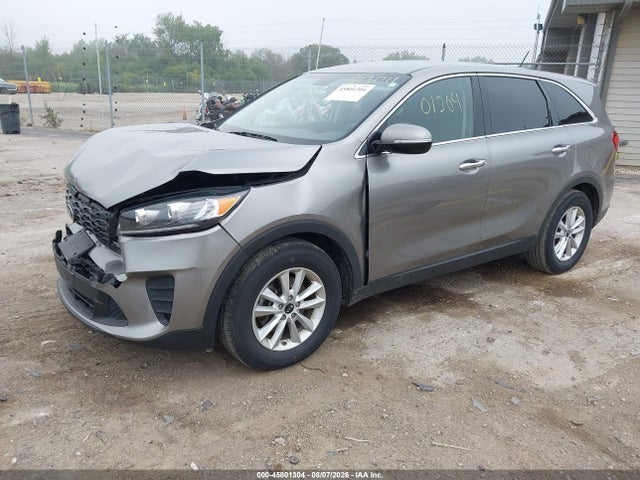 45801304 :رقم المزاد ، 5XYPG4A56KG487021 vin ، 2019 Kia Sorento 3.3l Lx مزاد بيع