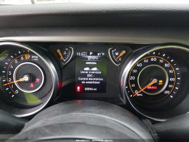 2023 Jeep Gladiator Sport S 4x4 მანქანა იყიდება აუქციონზე, vin: 1C6HJTAG5PL541008, აუქციონის ნომერი: 45801311