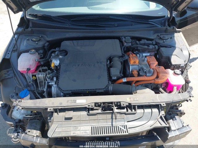 KMHLM4AJ2PU086880 Hyundai Elantra Hybrid Blue
