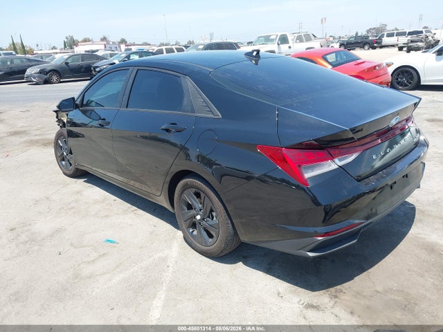 KMHLM4AJ2PU086880 Hyundai Elantra Hybrid Blue