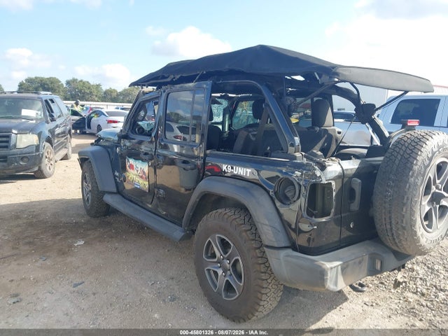 Продаж на аукціоні авто 2018 Jeep Wrangler Unlimited Sport S 4x4, vin: 1C4HJXDG1JW142940, номер лоту: 45801326