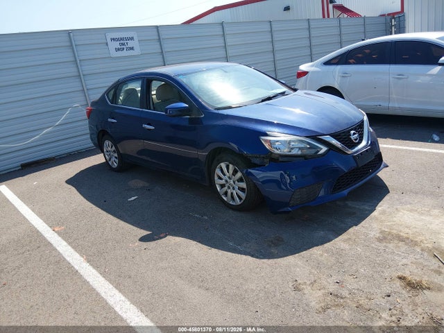 2016 Nissan Sentra Sv მანქანა იყიდება აუქციონზე, vin: 3N1AB7AP6GY220944, აუქციონის ნომერი: 45801370