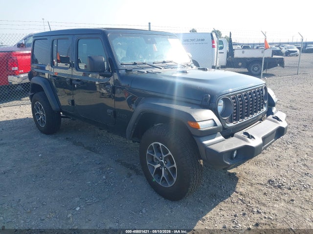 Auction sale of the 2024 Jeep Wrangler 4-door Sport S 4x4, vin: 1C4PJXDG2RW253178, lot number: 45801421