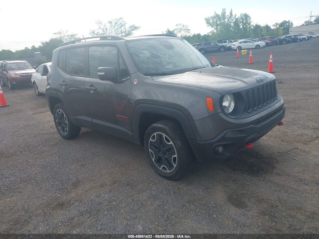 Продажа на аукционе авто 2017 Jeep Renegade Trailhawk, vin: ZACCJBCB8HPG50655, номер лота: 45801422