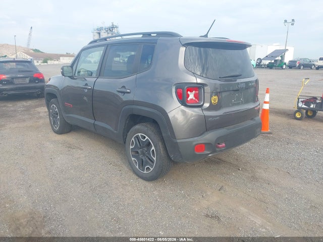Продажа на аукционе авто 2017 Jeep Renegade Trailhawk, vin: ZACCJBCB8HPG50655, номер лота: 45801422
