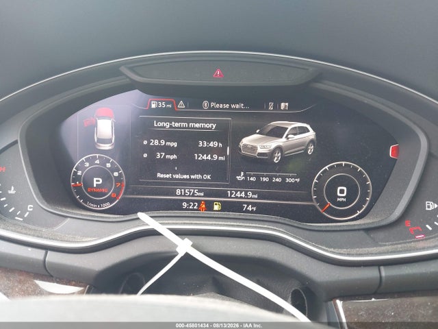 Aukcja sprzedaży 2019 Audi Q5 45 Premium, vin: WA1BNAFY6K2045538, numer aukcji: 45801434