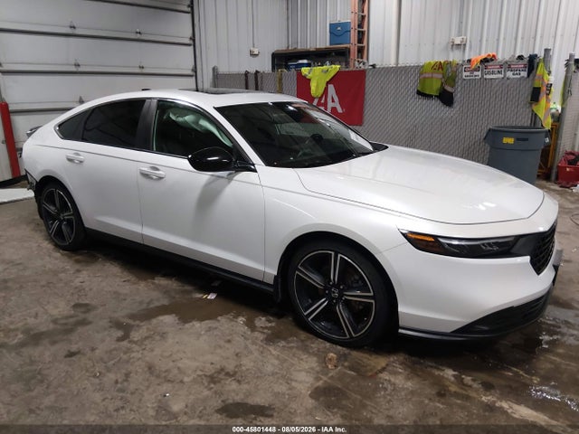 Auction sale of the 2023 Honda Accord Hybrid Sport, vin: 1HGCY2F57PA042482, lot number: 45801448