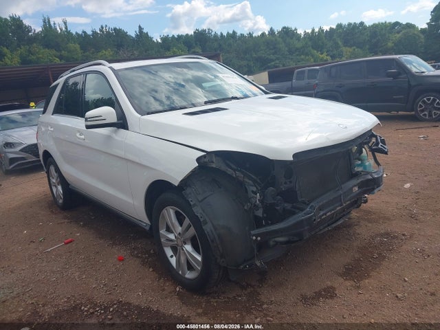 Auction sale of the 2015 Mercedes-benz Ml 350 4matic, vin: 4JGDA5HB1FA606262, lot number: 45801456