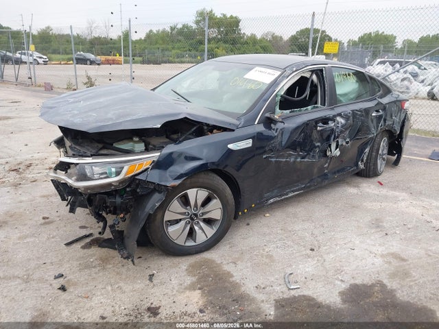 2018 Kia Optima Hybrid Premium მანქანა იყიდება აუქციონზე, vin: KNAGT4LE7J5023474, აუქციონის ნომერი: 45801460
