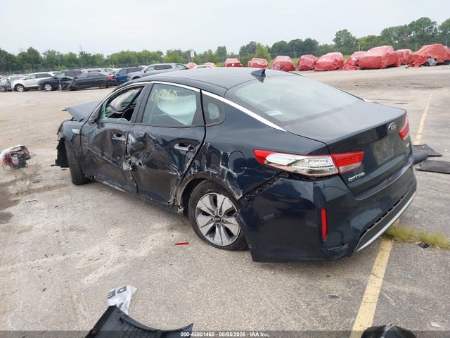 2018 Kia Optima Hybrid Premium მანქანა იყიდება აუქციონზე, vin: KNAGT4LE7J5023474, აუქციონის ნომერი: 45801460