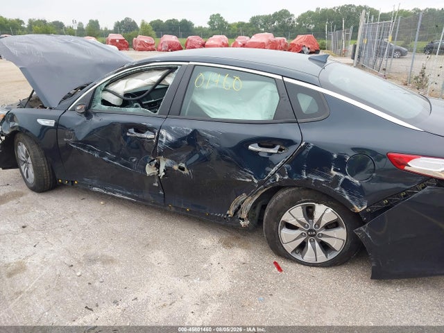 2018 Kia Optima Hybrid Premium მანქანა იყიდება აუქციონზე, vin: KNAGT4LE7J5023474, აუქციონის ნომერი: 45801460