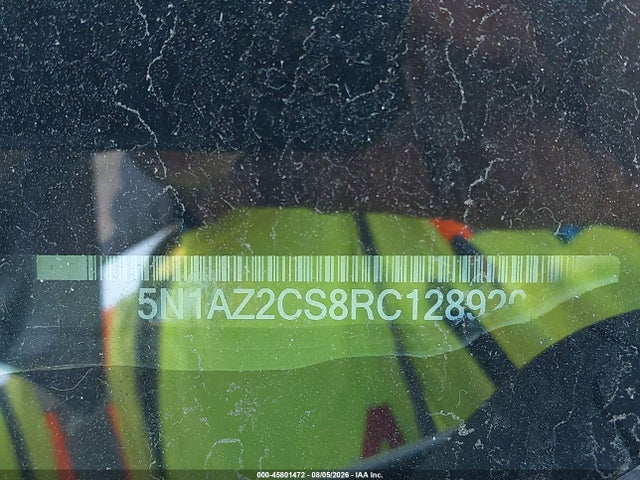 Aukcja sprzedaży 2024 Nissan Murano Sl Intelligent Awd, vin: 5N1AZ2CS8RC128920, numer aukcji: 45801472