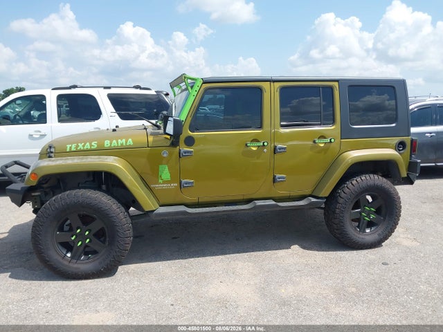 45801500 :رقم المزاد ، 1J4GA59157L155747 vin ، 2007 Jeep Wrangler Unlimited Sahara مزاد بيع
