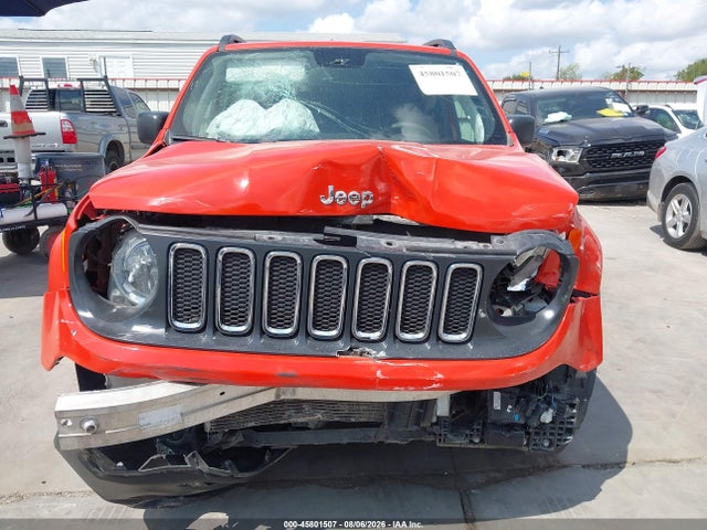 Продажа на аукционе авто 2018 Jeep Renegade Sport 4x4, vin: ZACCJBAB7JPJ42473, номер лота: 45801507
