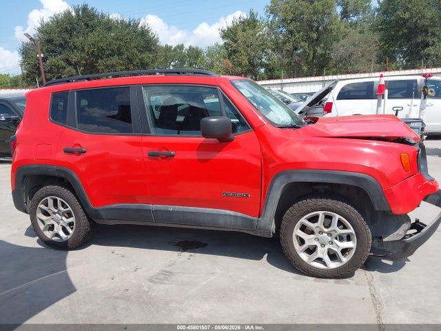 Продажа на аукционе авто 2018 Jeep Renegade Sport 4x4, vin: ZACCJBAB7JPJ42473, номер лота: 45801507