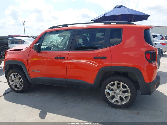 Продажа на аукционе авто 2018 Jeep Renegade Sport 4x4, vin: ZACCJBAB7JPJ42473, номер лота: 45801507