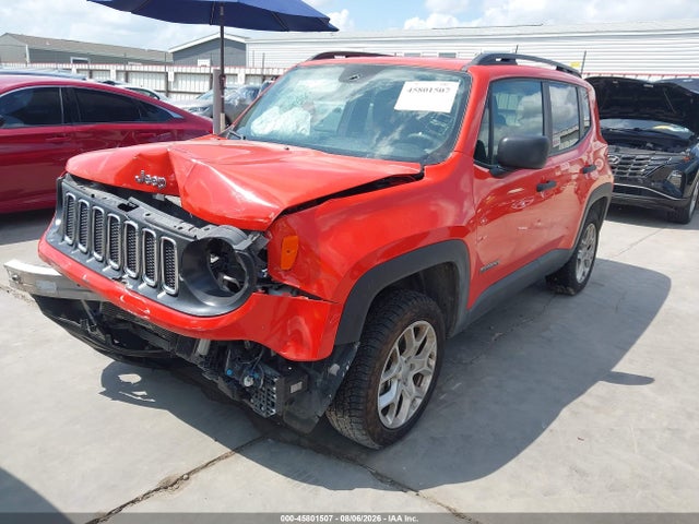 Продажа на аукционе авто 2018 Jeep Renegade Sport 4x4, vin: ZACCJBAB7JPJ42473, номер лота: 45801507