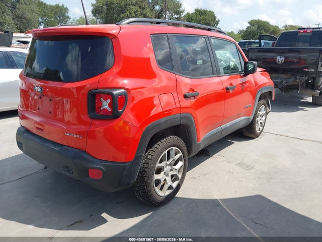 Продажа на аукционе авто 2018 Jeep Renegade Sport 4x4, vin: ZACCJBAB7JPJ42473, номер лота: 45801507