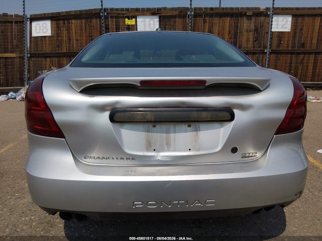 2004 Pontiac Grand Prix Gtp მანქანა იყიდება აუქციონზე, vin: 2G2WR544641293315, აუქციონის ნომერი: 45801517