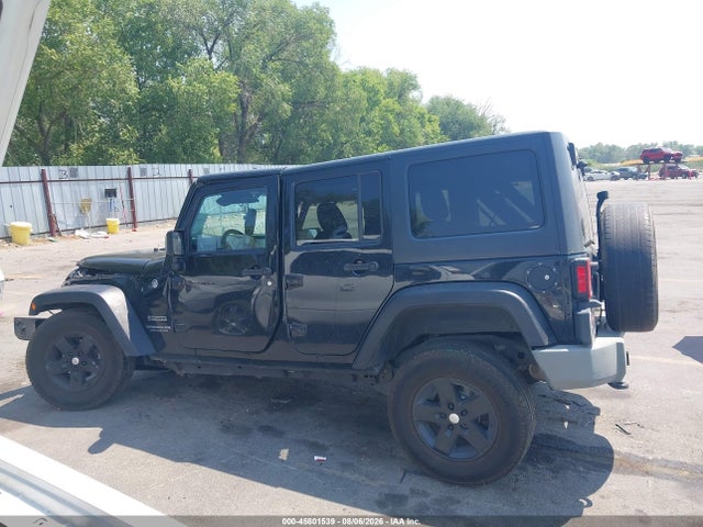 2014 Jeep Wrangler Unlimited Sport მანქანა იყიდება აუქციონზე, vin: 1C4BJWDG9EL313960, აუქციონის ნომერი: 45801539
