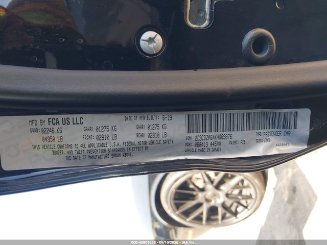 Продажа на аукционе авто 2019 Dodge Challenger Sxt, vin: 2C3CDZAG4KH669876, номер лота: 45801558
