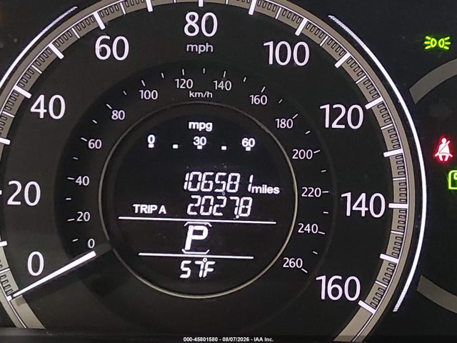 45801580 :رقم المزاد ، 1HGCR2F32DA015665 vin ، 2013 Honda Accord Lx مزاد بيع